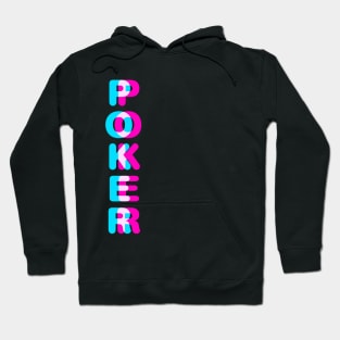 Poker 3D effect Hoodie